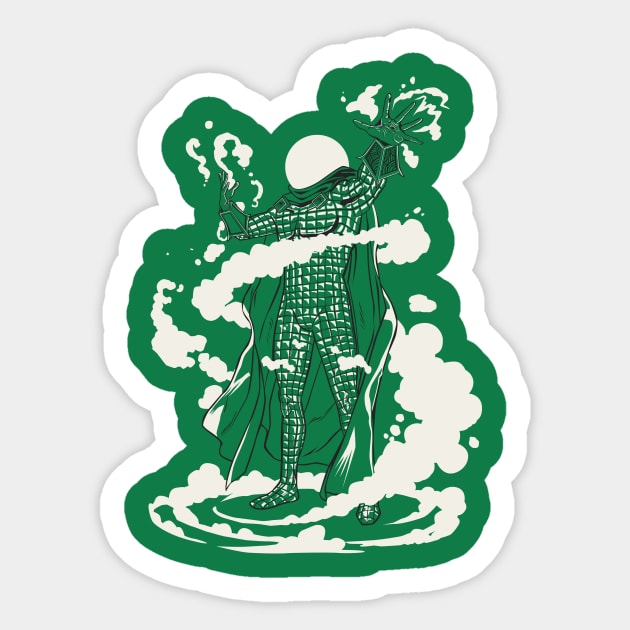 Mysterio Sticker by lexxclark